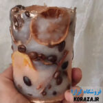 شمع فانوسی میوه و قهوه